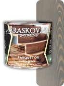 Масло для пола и паркета быстросохнущее Kraskovar Parquet oil серое небо 2,2л