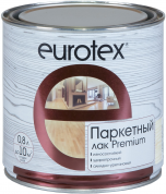 Лак Eurotex Premium паркетный полуматовый 0,8л