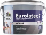 Краска Dufa Retail Eurolatex 7 для стен и потолков водно-дисперсионная матовая 10л