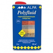 Гидроизолирующее средство Alpa Polyfluid 19л