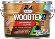 Пропитка Dufa Woodtex декоративная для защиты древесины алкидная белая 0,9л