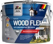Краска Dufa Premium Wood Flex NEW фасадная база 3 полуматовая 8,1л