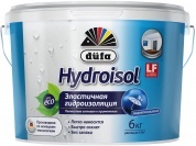 Состав гидроизоляционный Dufa Hydroisol эластичный голубой 3 кг.