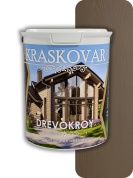 Антисептик кроющий Kraskovar Drevokroy RAL 8025 0,9л