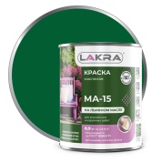 Краска Лакра МА-15 зеленый 25кг