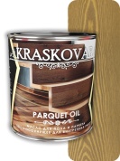 Масло для пола и паркета быстросохнущее Kraskovar Parquet oil тоскана 0,75л
