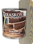 Масло для пола и паркета быстросохнущее Kraskovar Parquet oil туманный лес 0,75л
