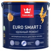 Краска TIKKURILA EURO SMART-2 интерьерная 9л