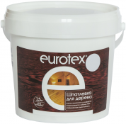 Шпатлевка Eurotex для дерева белый 1,5кг