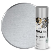 Эмаль Лакра Metallic аэрозольная металлик серебро 100