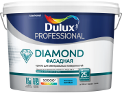 Краска DULUX DIAMOND ФАСАДНАЯ для минеральных и деревянных поверхностей матовая база А 5л
