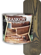 Масло для пола и паркета быстросохнущее Kraskovar Parquet oil эбен 2,2л