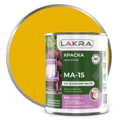 Краска Лакра МА-15 жёлтый 1,9кг