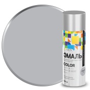Эмаль Лакра Color аэрозольная универсальная серебро 36