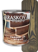 Масло для пола и паркета быстросохнущее Kraskovar Parquet oil эбен 0,75л