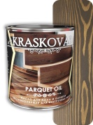 Масло для пола и паркета быстросохнущее Kraskovar Parquet oil палисандр 0,75л